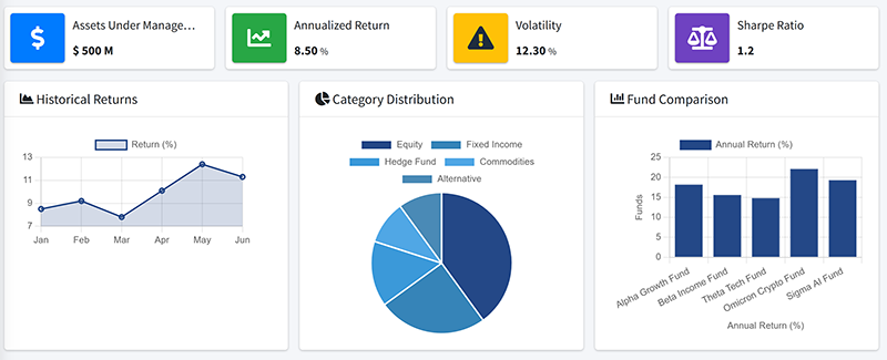 Custom Financial Dashboards